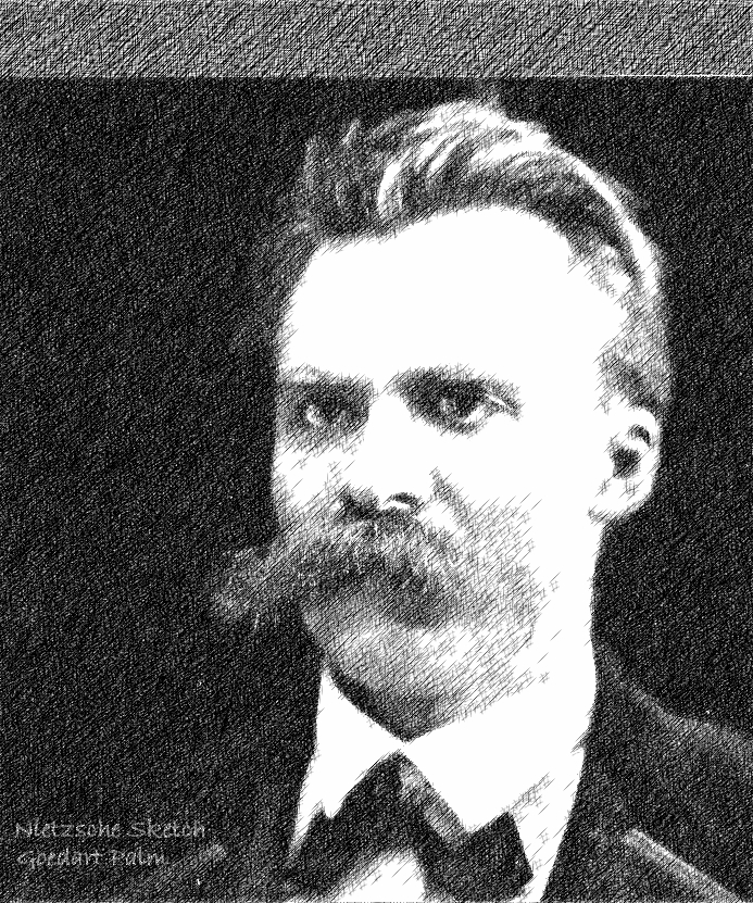 Friedrich Nietzsche Sammlerpostkarte