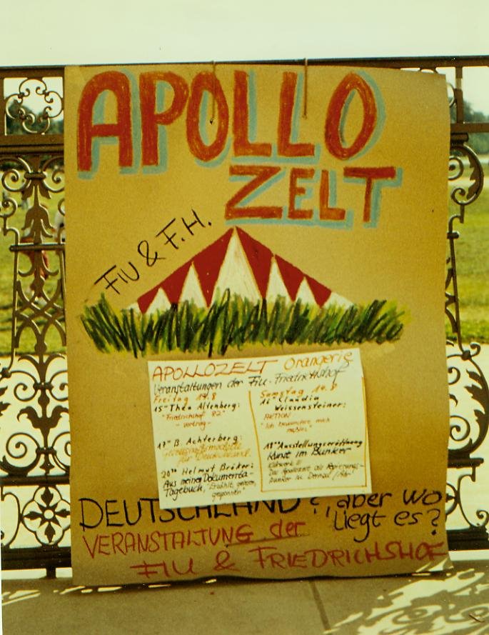Apollo-Zelt, documenta 7, Klärwerk III