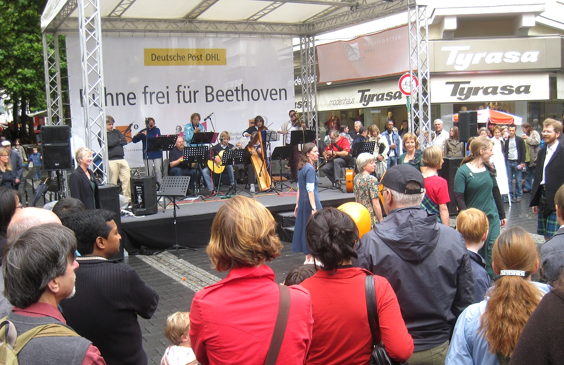 Bühne Beethoven Ludwig van B. Kultur bewegen in Bonn