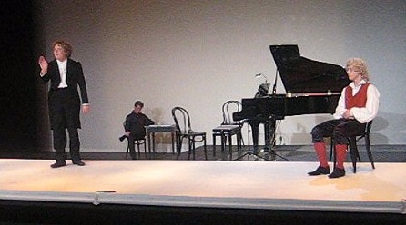 Szenenbild aus „Beethoven und Schiller“, Halle Beuel, 2005