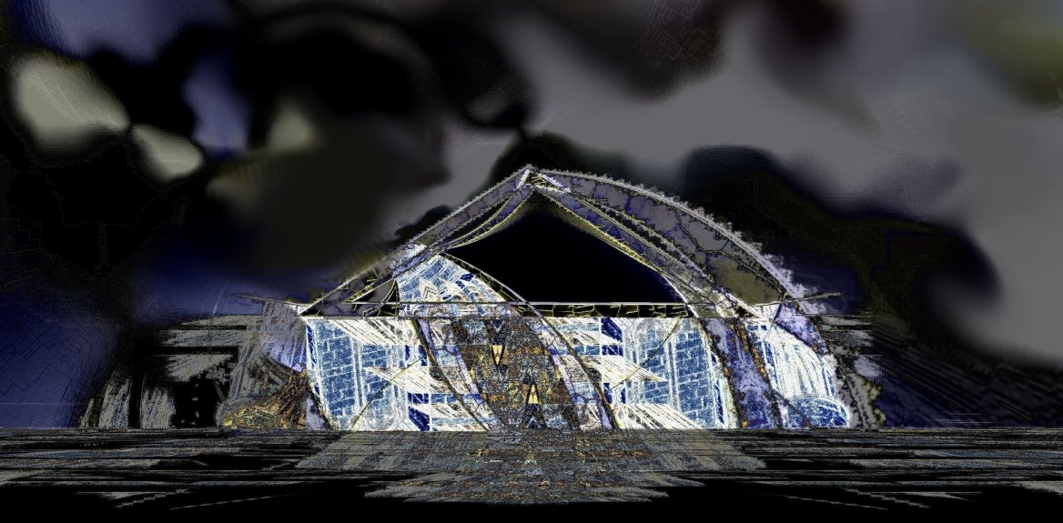 Festspielhaus Entwurf Wüste(n)version Goedart Palm