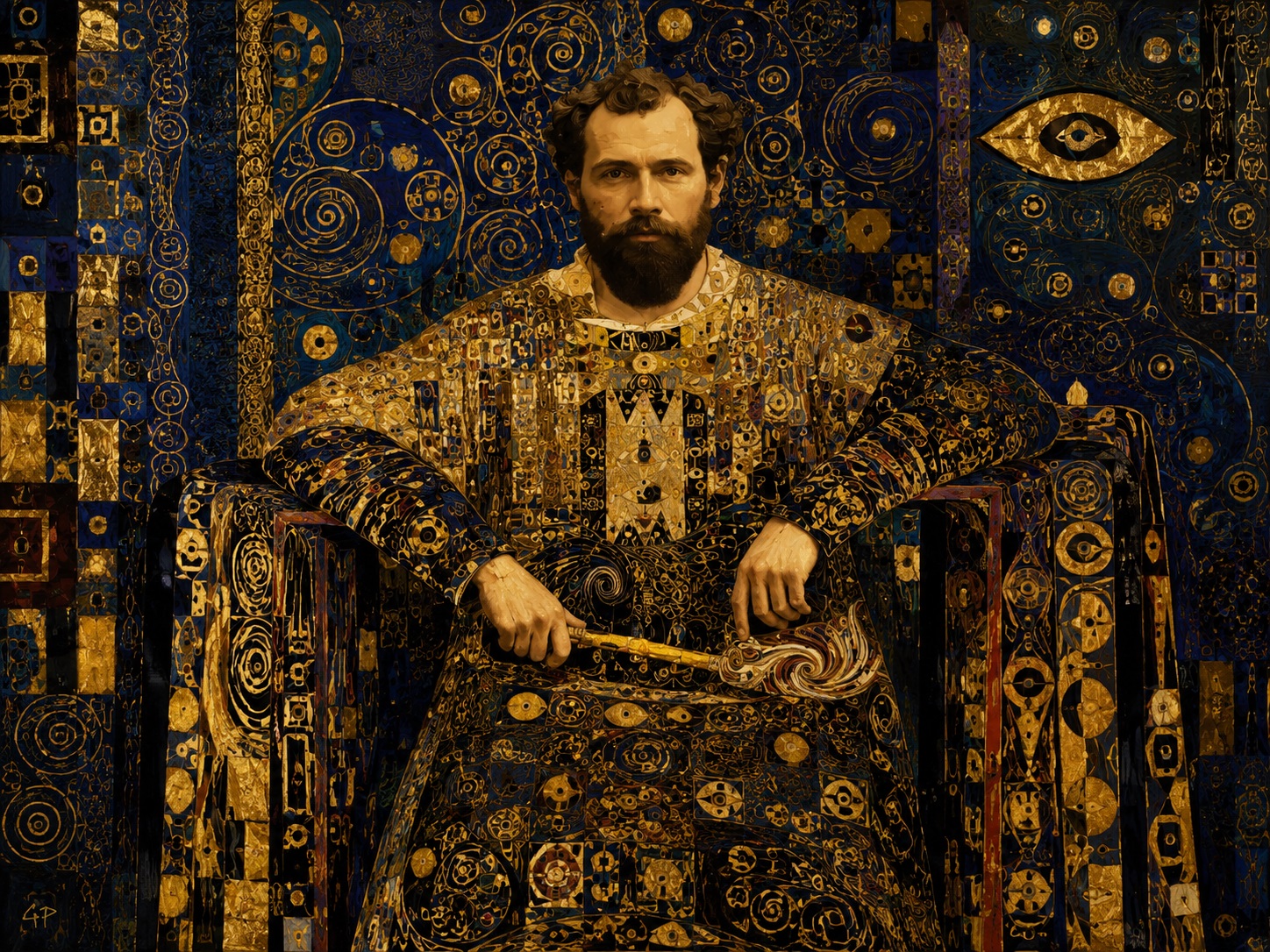 Hommage a Gustav Klimt Goedart Palm