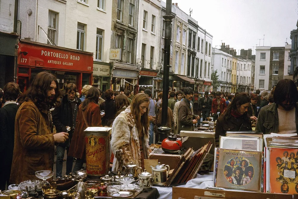 Imaginierter Markt in Portobello