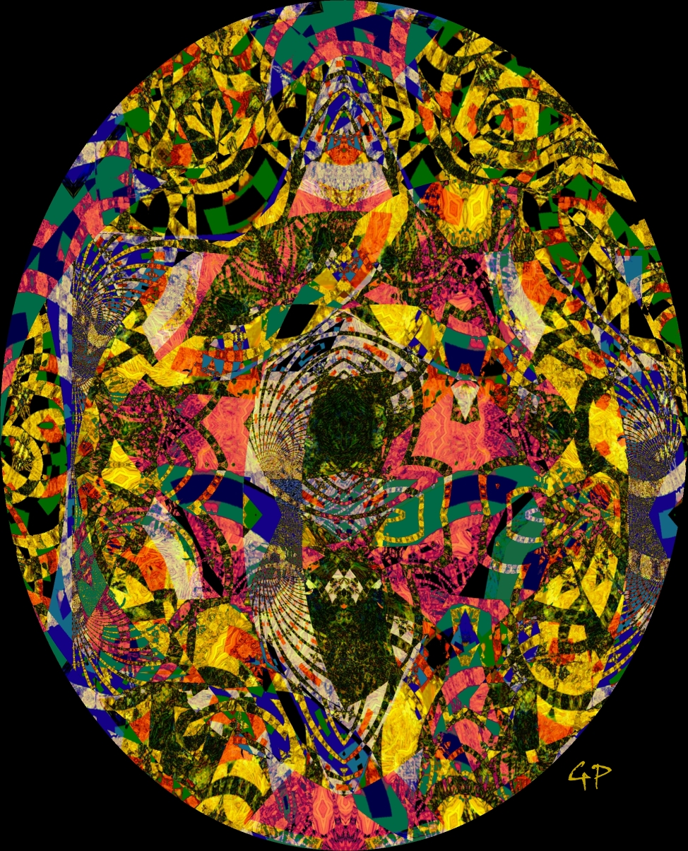 Klimteskes Muster Ornament