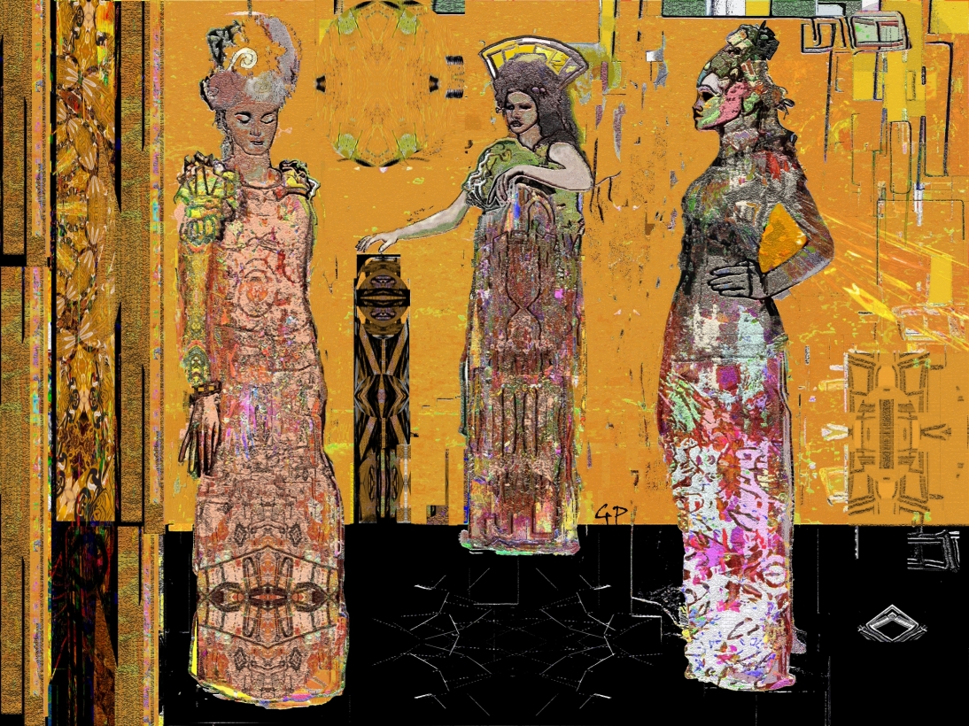 Paraphrase Gustav Klimt 2012 Goedart Palm